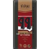 Vivani Fødevarer Vivani Mørk med 99% Kakao 80g