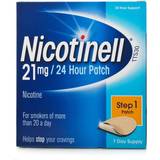 Mentol Håndkøbsmedicin Nicotinell 21mg Step1 7 stk Plaster