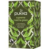 Vegetabilske Fødevarer Pukka Supreme Matcha Green 20stk