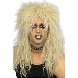 Punk & Rock Parykker Smiffys Hard Rocker Wig Blonde