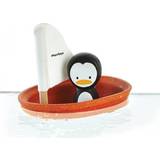 Legetøjsbil Plantoys Pingvin Sejlbåd