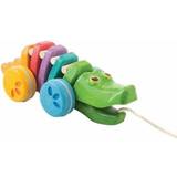 Krokodiller - Trælegetøj Babylegetøj Plantoys Rainbow Alligator