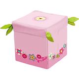Haba Pink Børneværelse Haba Floral Wreath Seating Cube