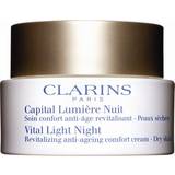 Clarins Natcremer Ansigtscremer Clarins Vital Light Night Revitalizing Anti-Ageing Cream 50ml