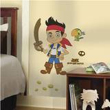Pirater - Turkis Børneværelse RoomMates Jake & the Never Land Pirates Jake Giant Wall Decal