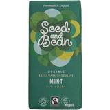Seed and Bean Slik & Kager Seed and Bean Økologisk Mint Mørk Chokolade Bar 85g