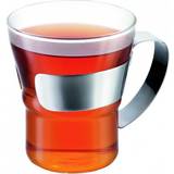 Med håndtag - Rustfrit stål Glas Bodum Assam Latteglas 30cl 2stk