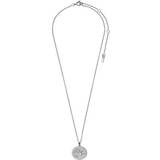 Pilgrim Sagittarius Necklace - Silver/Transparent