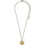 Pilgrim Pisces Necklace - Gold/Transparent