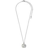 Pilgrim Scorpio Necklace - Silver/Transparent