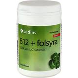 Ledins Vitaminer & Mineraler Ledins B12+Folsyra 60 stk