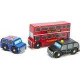 Bus på tilbud Le Toy Van Little London Vehicle Set
