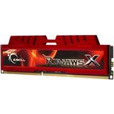G.Skill DDR3 - Rød RAM G.Skill RipjawsX DDR3 1600MHz 8GB (F3-12800CL10S-8GBXL)