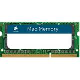 DDR3 - Grøn RAM Corsair DDR3 1333MHz 4GB for Apple Mac (CMSA4GX3M1A1333C9)