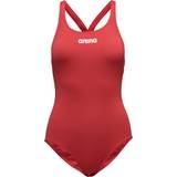 26 - 32 - Polyester Badetøj Arena Solid Swim Pro - Red/White