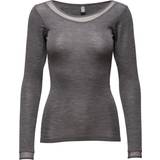 Femilet 40 Overdele Femilet Juliana Long Sleeve T-shirt - Grey Melange