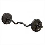 Jern Vægtstangsæt Iron Gym Adjustable Curl Bar Set 23kg