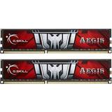 DDR3 - Rød RAM G.Skill Aegis DDR3 1600MHz 2x4GB (F3-1600C11D-8GIS)