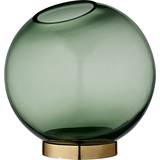 Beige - Glas Brugskunst AYTM Globe Vase 17cm