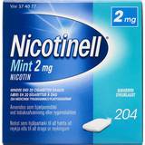 Nicotinell tyggegummi Nicotinell Mint 2mg 204 stk Tyggegummi