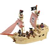 Tidlo Bjørne Legetøj Tidlo Paragon Pirate Ship