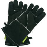 Outdoorchef Leather Gloves Grydelap Sort