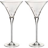 Dartington Cocktailglas Dartington Glitz Martini Cocktailglas 20cl 2stk