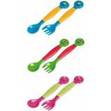 Canpolbabies Sutteflasker & Service Canpolbabies Flexible Cutlery for Children Little Cow