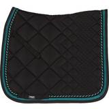 Polyester Sadelunderlag Catago Diamond Saddle Pad - Black/Turquoise