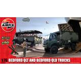1:76 (00) Modeller & Byggesæt Airfix Bedford QLT & Bedford QLD Trucks A03306