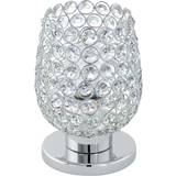 Krystal - Sølv Bordlamper Eglo Bonares Bordlampe 19cm