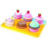 Legler Legetøjsmad Legler Cupcakes & Cakes Cutting Set