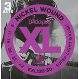 Guitar - Nikkel Strenge D'Addario EXL120-3D