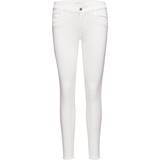 14 - Dame - W25 Jeans Levi's 710 Super Skinny Jeans - White Noise Neutrals