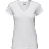 InWear V-udskæring Overdele InWear Rena V T-shirt Kntg - Pure White