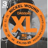 Guitarstrenge D'Addario EXL110-3D