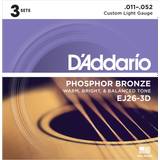 Guitar - Light Strenge D'Addario EJ26-3D