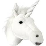 Hvid Væghoveder Brigbys Unicorn Head