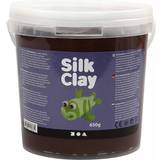 Brun Modellervoks Silk Clay Brown Clay 650g