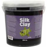 Modellervoks Silk Clay Black Clay 650g