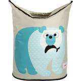 Vasketøjskurve Børneværelse 3 Sprouts Polar Bear Laundry Hamper