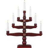 Star Trading Tradition Red Adventslysestage 42cm