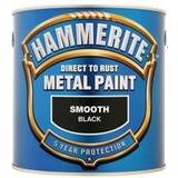 Hammerite Maling Hammerite Direct to Rust Smooth Effect Metalmaling Sort 2.5L