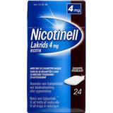 Nicotinell tyggegummi 4 mg Nicotinell Lakrids 4mg 24 stk Tyggegummi