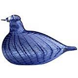 Glas Dekorationer Iittala Birds by Toikka Blue Bird Dekorationsfigur 8.5cm
