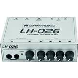 Stereo mixer Omnitronic LH-026