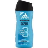 Adidas Herre Bade- & Bruseprodukter adidas After Sport 3 in 1 Shower Gel 250ml