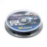 Traxdata DVD Optisk lagring Traxdata DVD+R Colour 8.5GB 8x Spindle 10-Pack