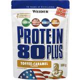 Weider Pulver Proteinpulver Weider Protein 80 Plus Toffee Caramel 500g