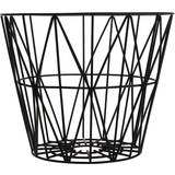 Jern - Pink Kasser & Kurve Ferm Living Wire Basket 50cm